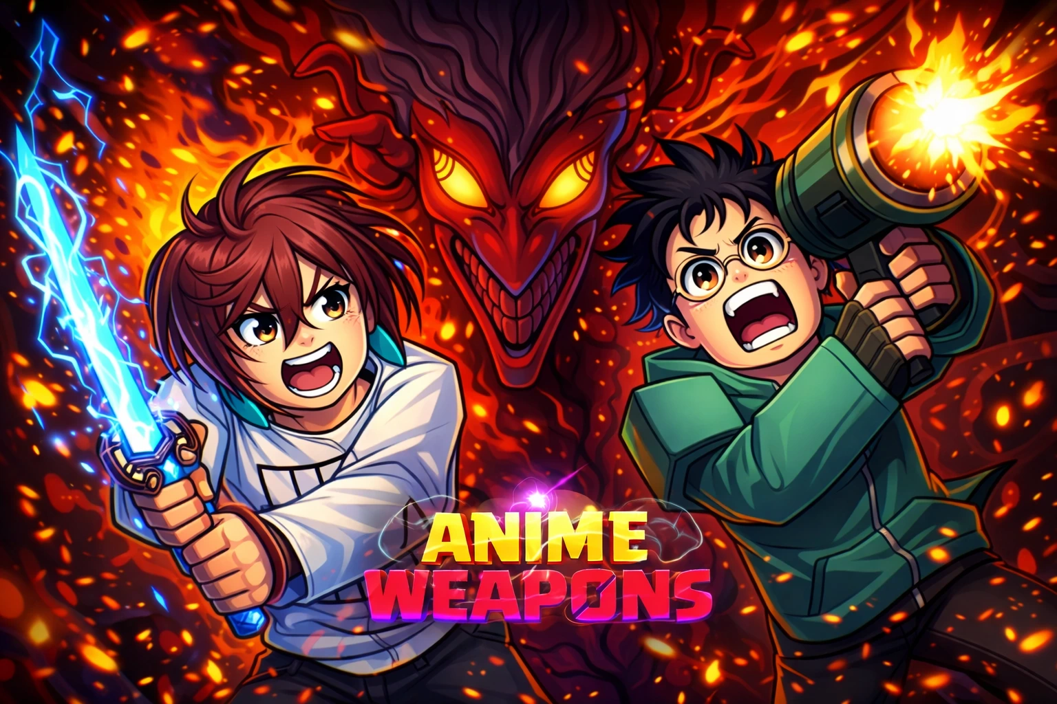 Anime Weapons Banner